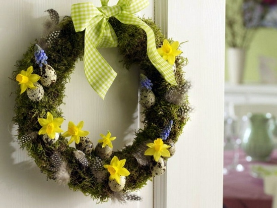 Ostern - Easter decoration ideas with brightly painted and splendidly decorated Easter eggs