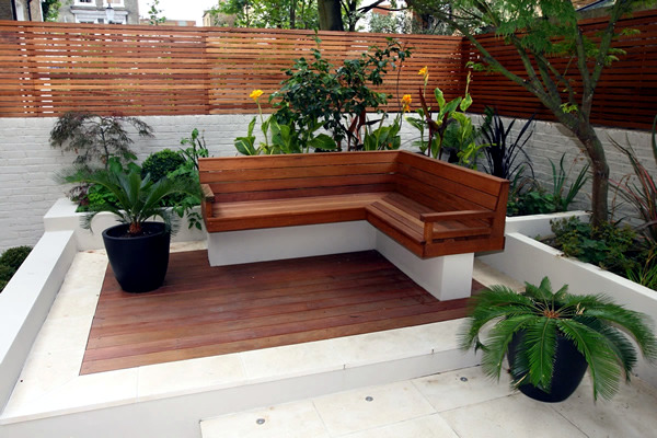 The Modern Garden Bench Made Of Wood Interior Design Ideas