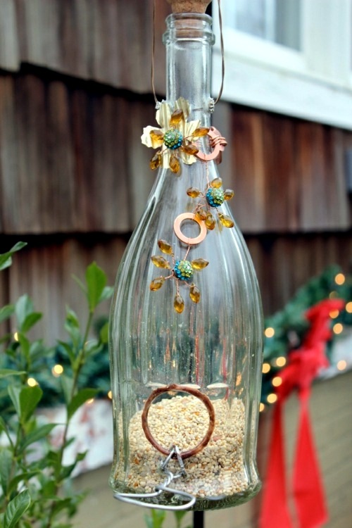 Tinkering with glass bottles - 15 creative DIY ideas to make you fun