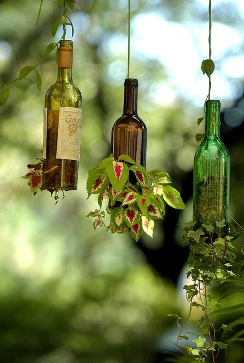 Tinkering with glass bottles - 15 creative DIY ideas to make you fun Tinkering with glass bottles - 15 creative DIY ideas to make you fun