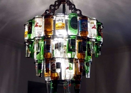 Tinkering with glass bottles - 15 creative DIY ideas to make you fun