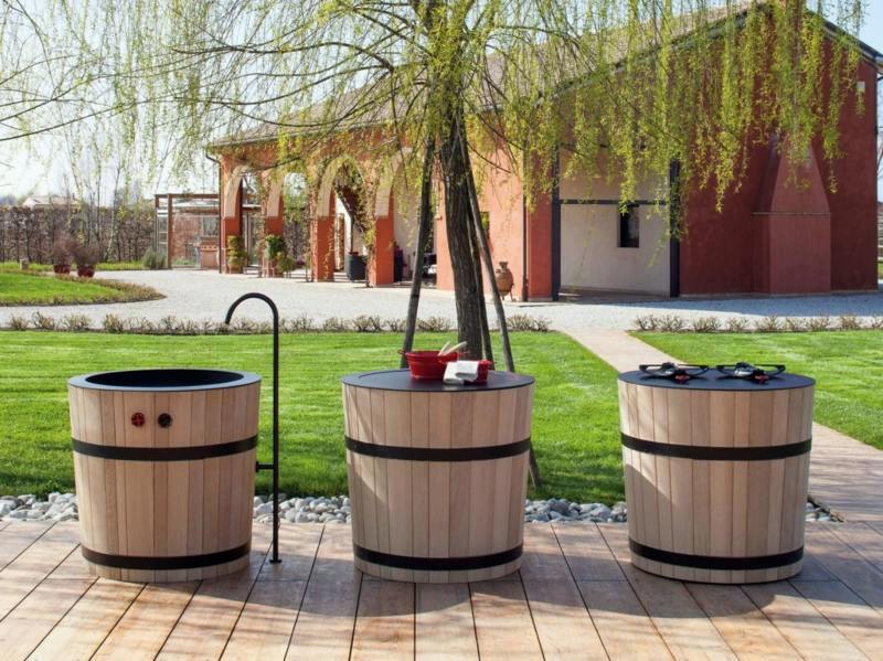 Italian kitchen furniture of Minacciolo - Tinozza is the new compact kitchen