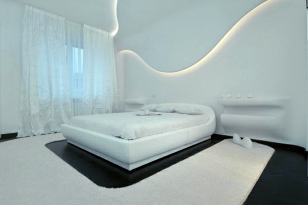26 Futuristic Bedroom Designs