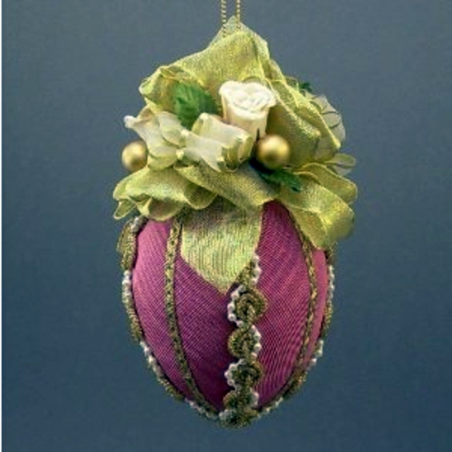 How to decorate your Easter eggs with textiles