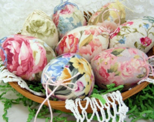 How to decorate your Easter eggs with textiles How to decorate your Easter eggs with textiles