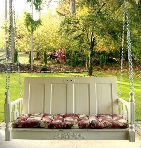 Old doors re-use - DIY wooden furniture Old doors re-use - DIY wooden furniture