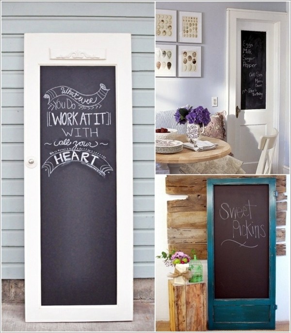 Old doors re-use - DIY wooden furniture Old doors re-use - DIY wooden furniture