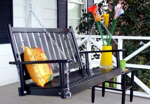 Wonderful ideas and tips on how to build a garden swing itself