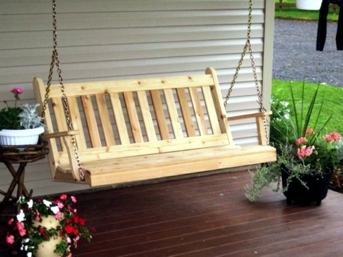 Wonderful ideas and tips on how to build a garden swing itself