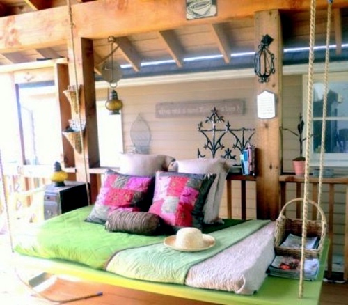 Wonderful ideas and tips on how to build a garden swing itself