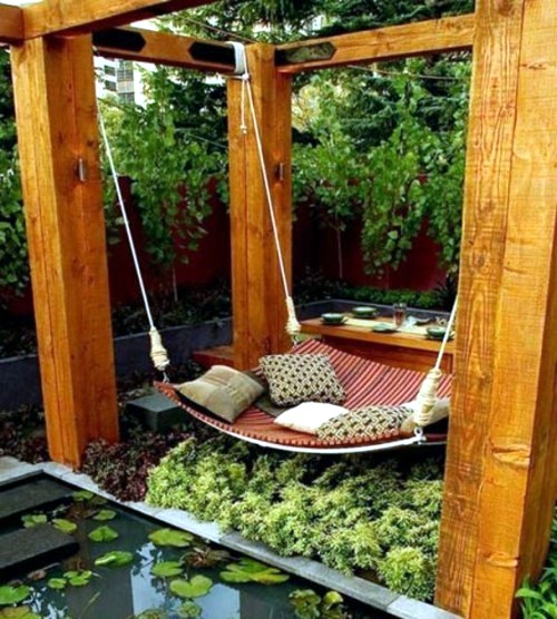 Wonderful ideas and tips on how to build a garden swing itself