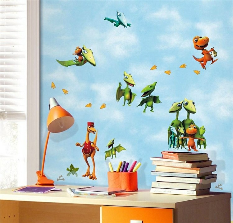 Nursery Wall Decal Liven Up The Room With Dinosaur