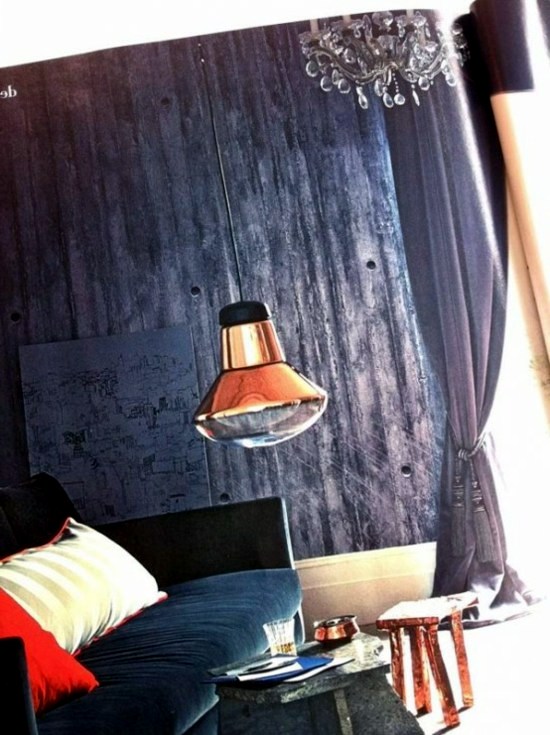 Unusual wallpapers in concrete look