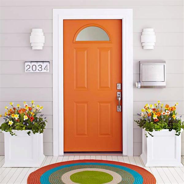 More Fresh on the input - you provide a spring-like atmosphere in his own front door