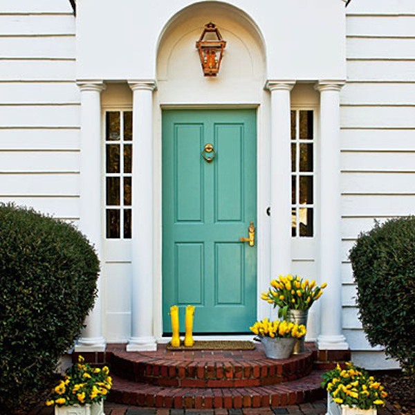 More Fresh on the input - you provide a spring-like atmosphere in his own front door
