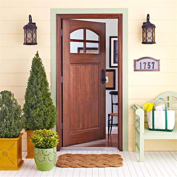More Fresh on the input - you provide a spring-like atmosphere in his own front door