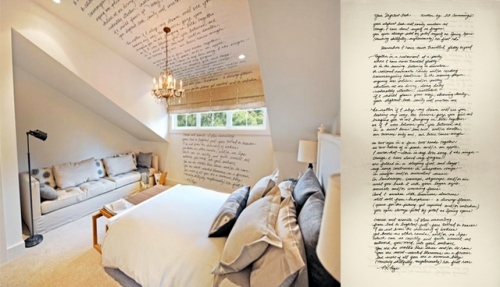 12 Decoration ideas with words - Express your emotions!