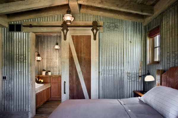 5 Points At Home Where Corrugated Iron Looks Wonderful Interior