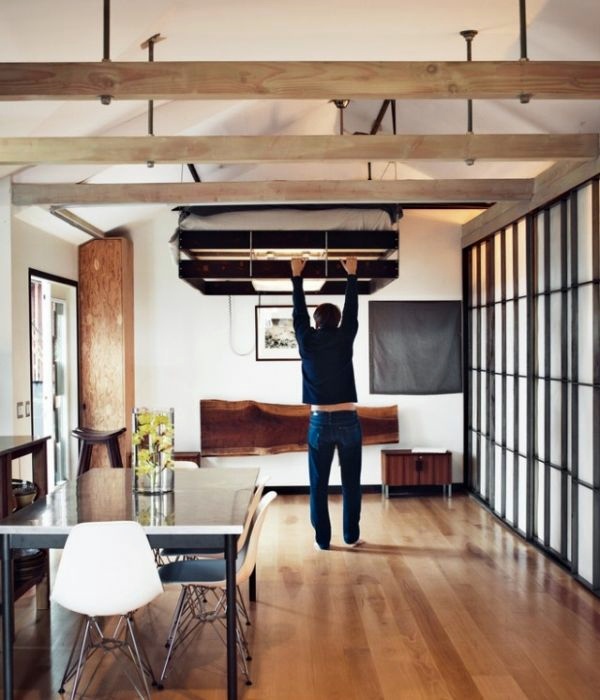The pull-out bed - stay smart and space saving The pull-out bed - stay smart and space saving