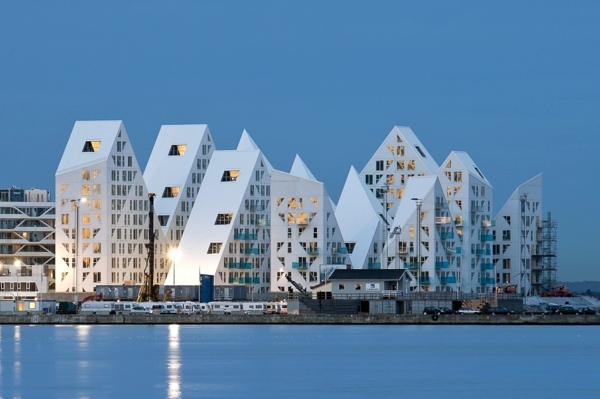 Architekt - Cooler housing complex in Denmark, which looks after this natural phenomenon
