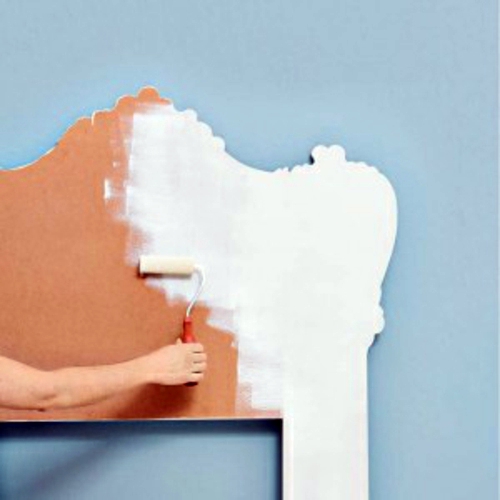 Creative decorating ideas in the bedroom - chic headboard do it yourself Creative decorating ideas in the bedroom - chic headboard do it yourself