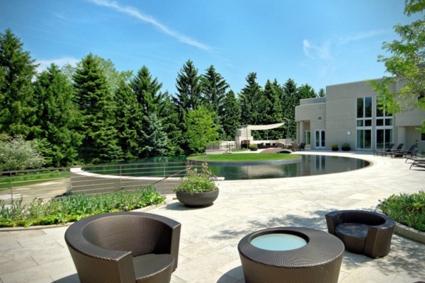 The grand villa of Michael Jordan in Chicago The grand villa of Michael Jordan in Chicago