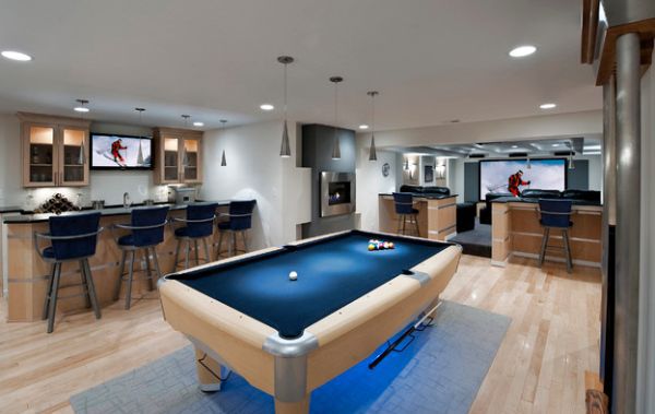 Great entertainment room ideas - you spend your leisure time in style!