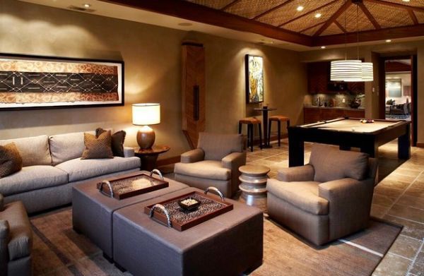 Great entertainment room ideas - you spend your leisure time in style!