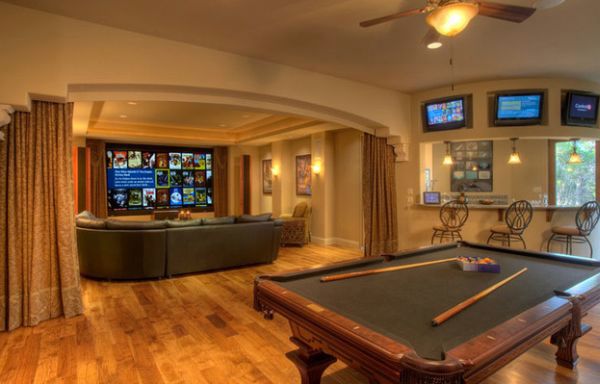 Great entertainment room ideas - you spend your leisure time in style!