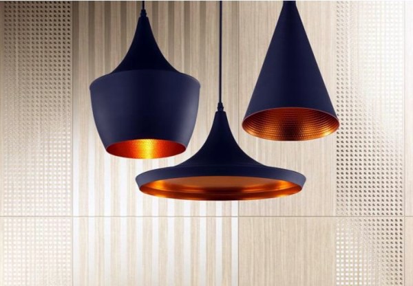 Original designs in dining room pendant lights over the dining table