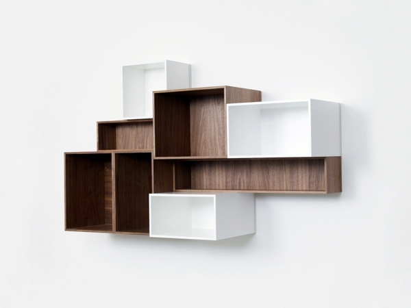 Cubit - The modular shelving system with the clever plug-in system Cubit - The modular shelving system with the clever plug-in system