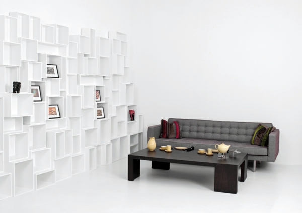 Cubit - The modular shelving system with the clever plug-in system Cubit - The modular shelving system with the clever plug-in system