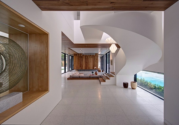 Modern and warm interior Villa