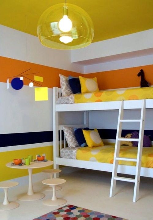 Kinderzimmer - Gorgeous nursery design for two or more children