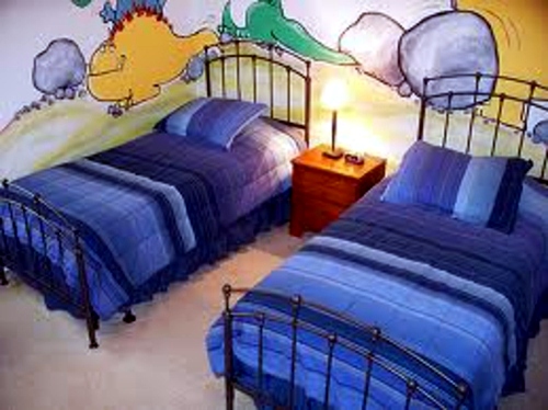 Gorgeous nursery design for two or more children