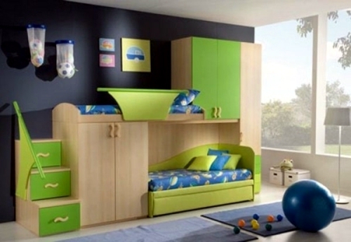 Gorgeous nursery design for two or more children