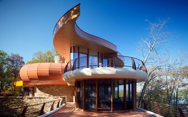 Organic Architecture - Natural and sculptural features