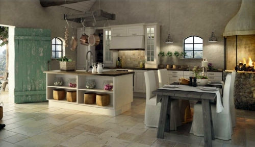 22 original and practical ideas for kitchen floor plans