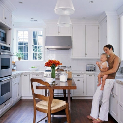 22 original and practical ideas for kitchen floor plans