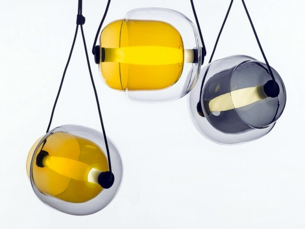 Capsula hanging lamps of Lucie Koldova