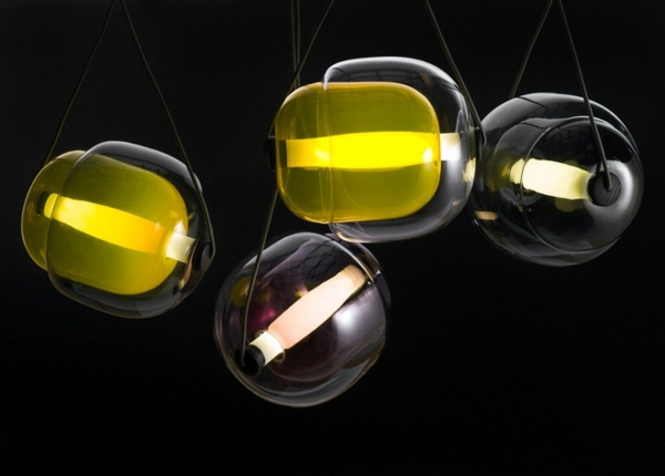 Capsula hanging lamps of Lucie Koldova