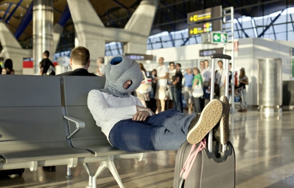 Ostrich Pillow Travel Pillow for napping on the go or in the office Ostrich Pillow Travel Pillow for napping on the go or in the office