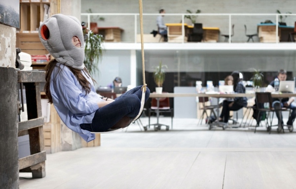 Ostrich Pillow Travel Pillow for napping on the go or in the office
