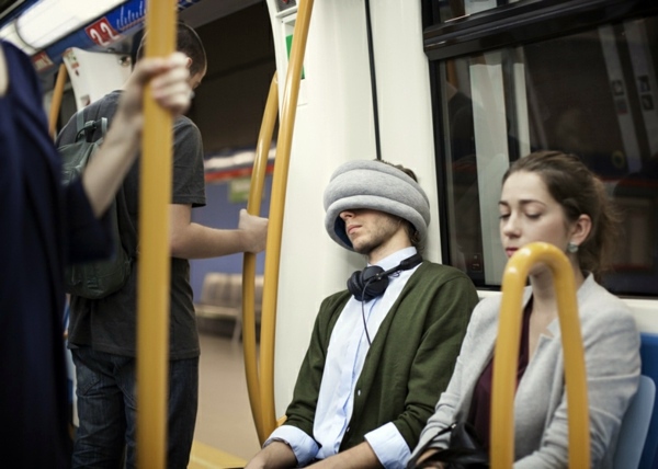 Ostrich Pillow Travel Pillow for napping on the go or in the office Ostrich Pillow Travel Pillow for napping on the go or in the office