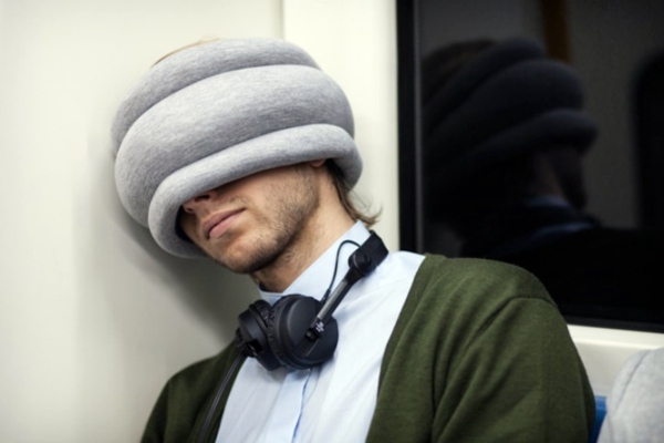 Ostrich Pillow Travel Pillow for napping on the go or in the office Ostrich Pillow Travel Pillow for napping on the go or in the office