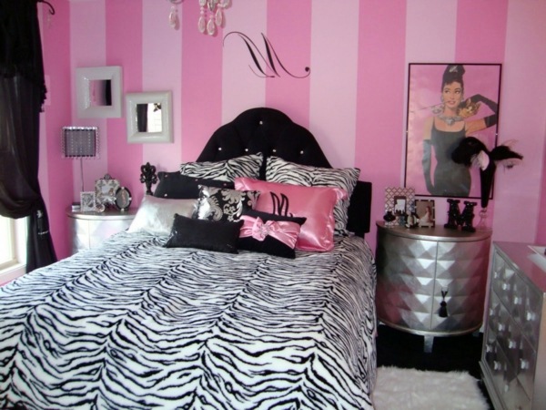Pink children's room design - radiate peace and gentleness