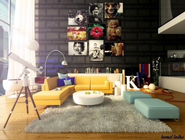 27 Modern Living Room Ideas