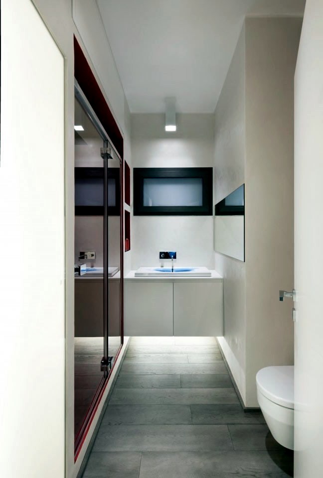 Red & white apartment Red & white apartment