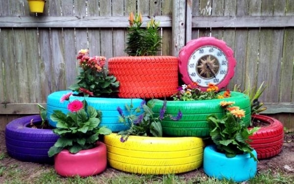 Great DIY Projects - Make interesting furniture from car tires
