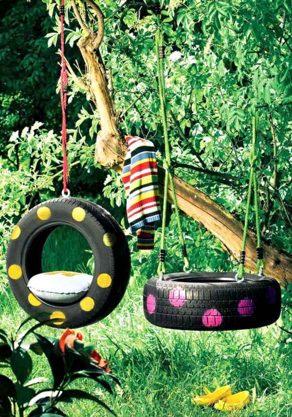 Great DIY Projects - Make interesting furniture from car tires